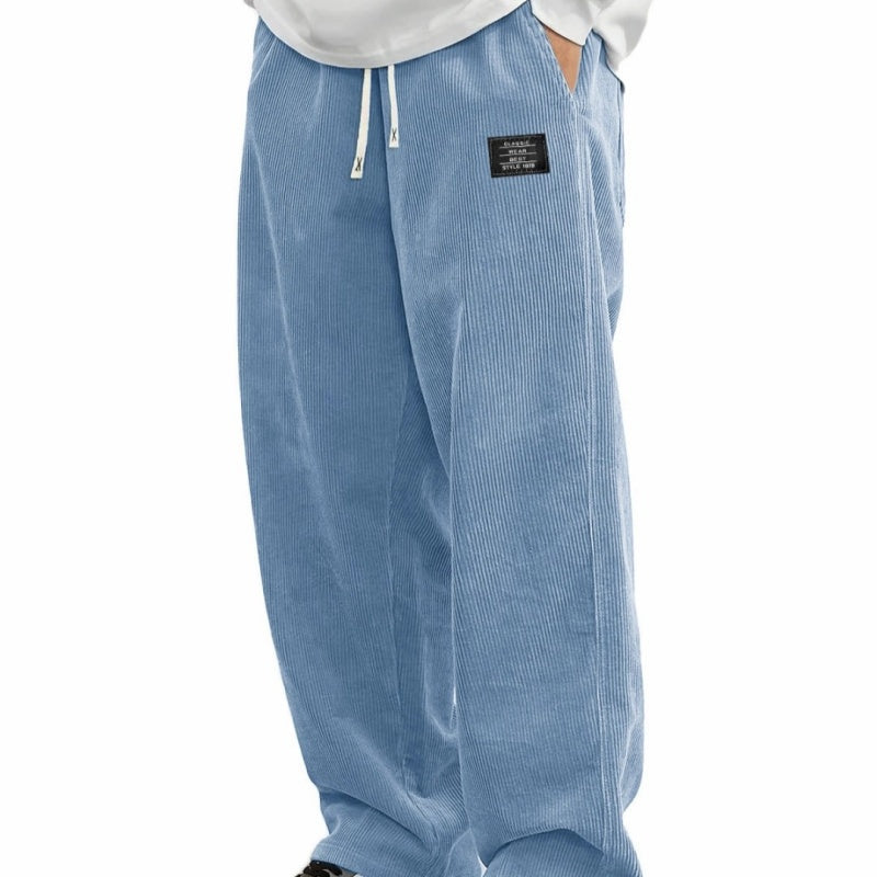 🔥Hot Sale 50% OFF🔥Men's Loose-Fit Drawstring Pants with Pockets