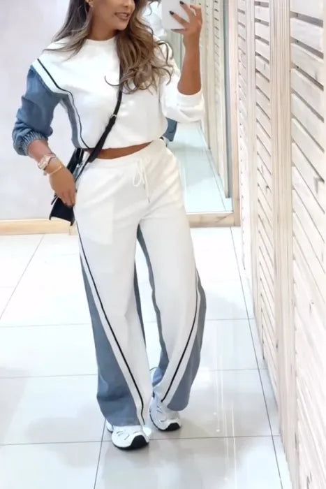 Casual two piece hoodie & pants