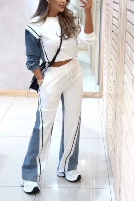 Casual two piece hoodie & pants