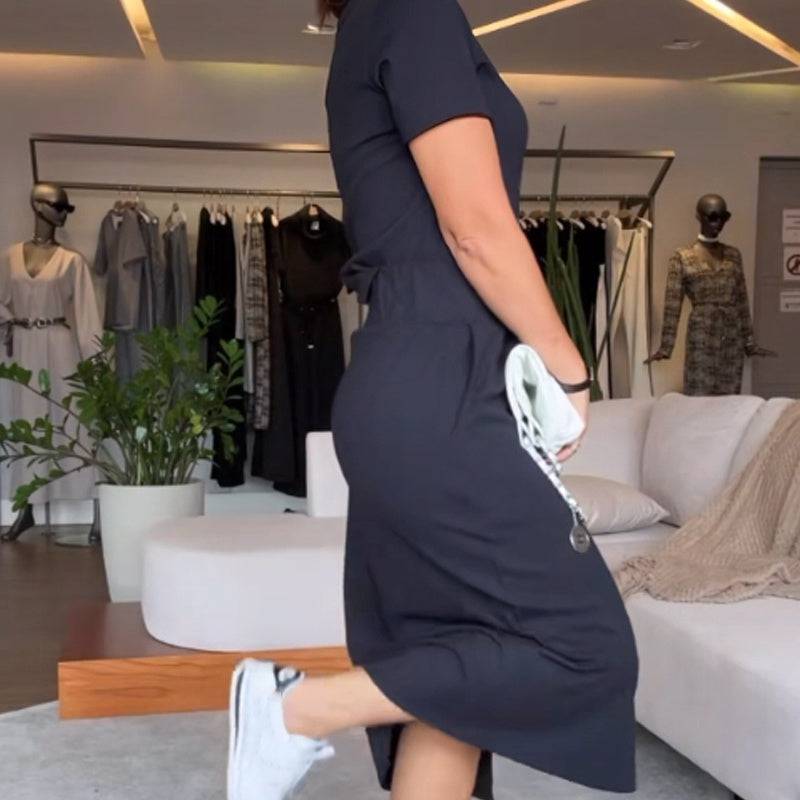 Ladies' V-Neck Tops and Skirts