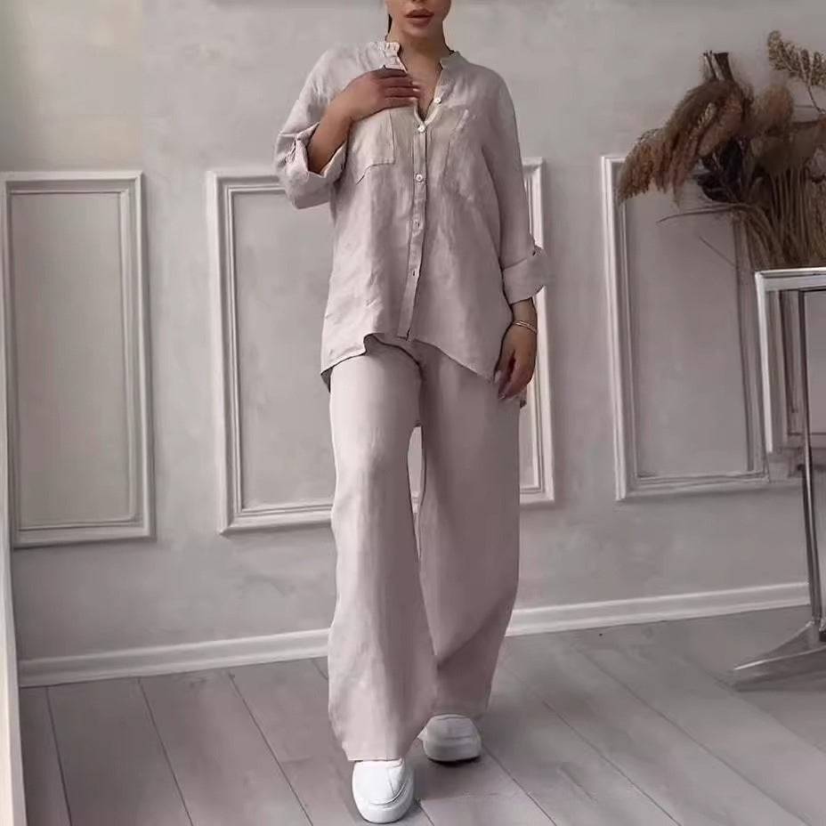 BUNDLEWEAR™ | Casual Linen Ladies' Set